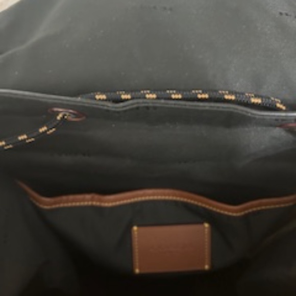 Coach LEATHER Bookbag! - Picture 4 of 9